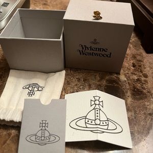 Vivienne Westwood single stud orb earring Unisex